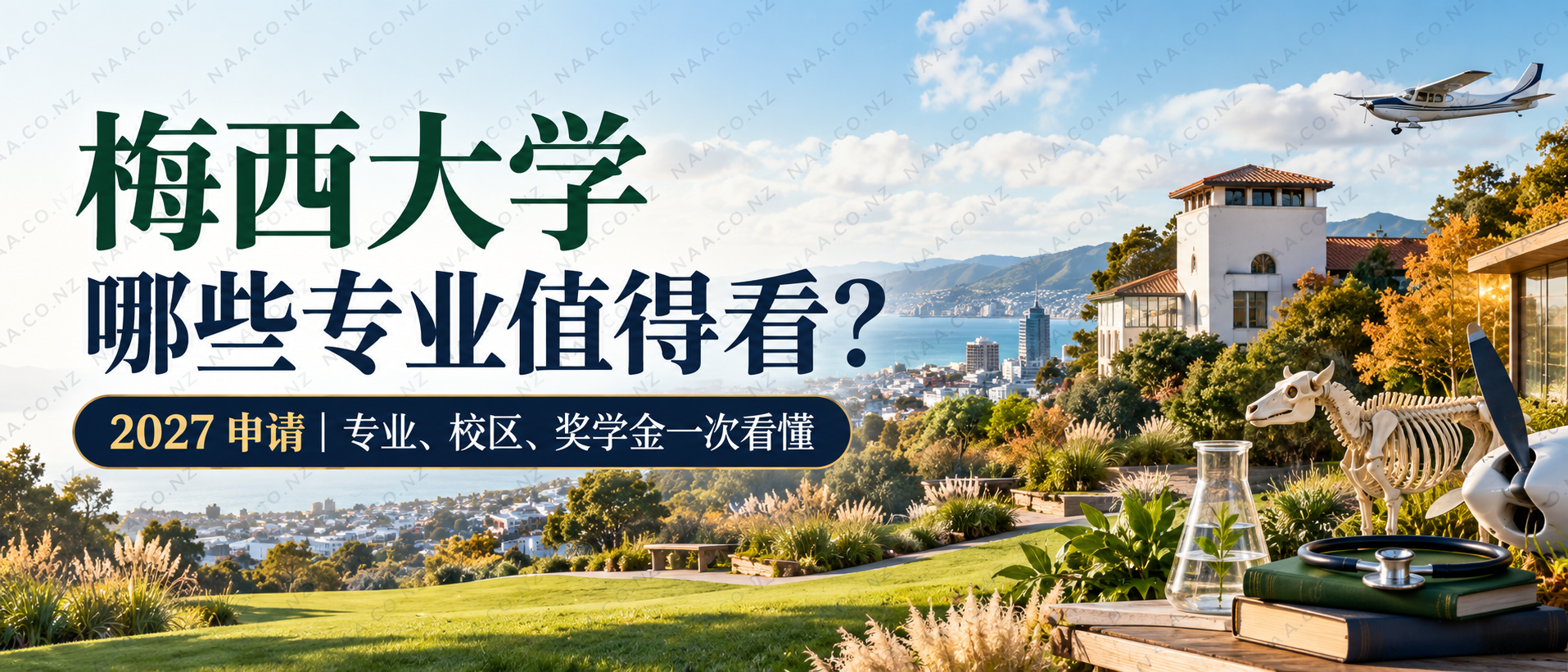 梅西大学专业与校区主题头图