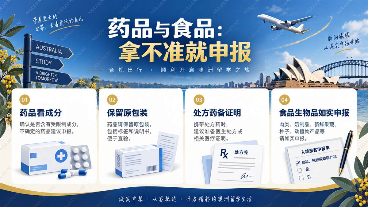 药品与食品：入境前先判断，拿不准就申报