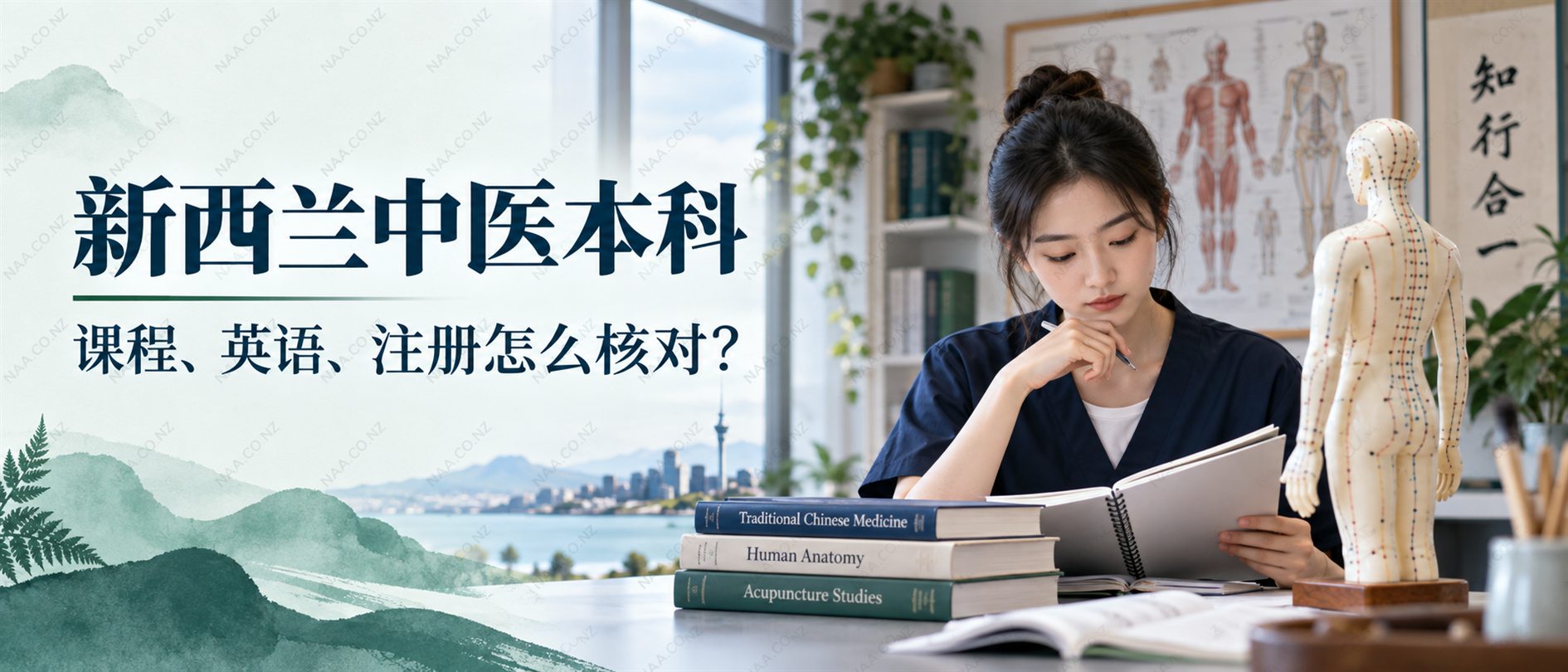 新西兰中医本科：课程、英语与职业路径