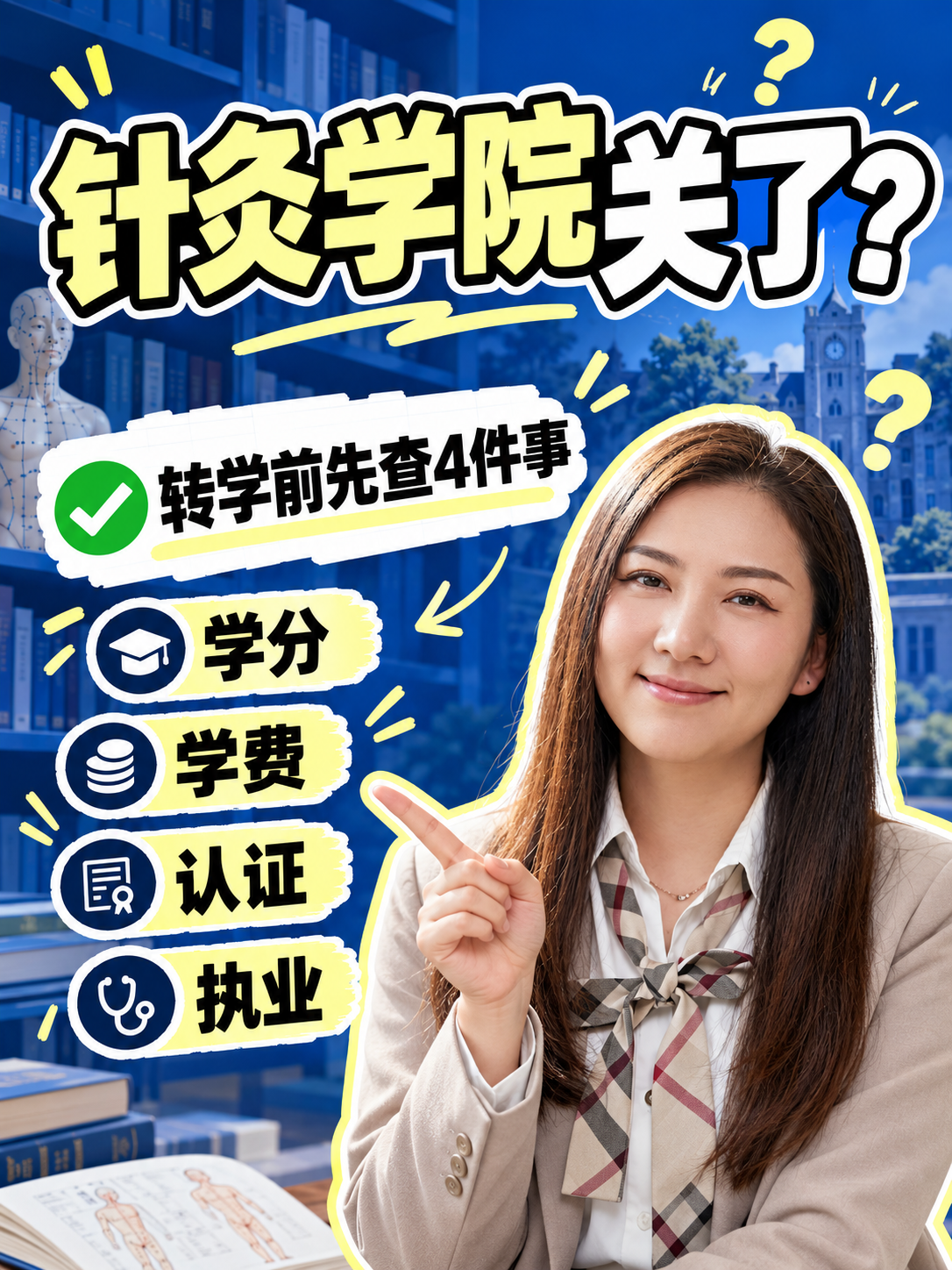 针灸学院关闭后，为什么学生被建议联系新西兰中医学院？
