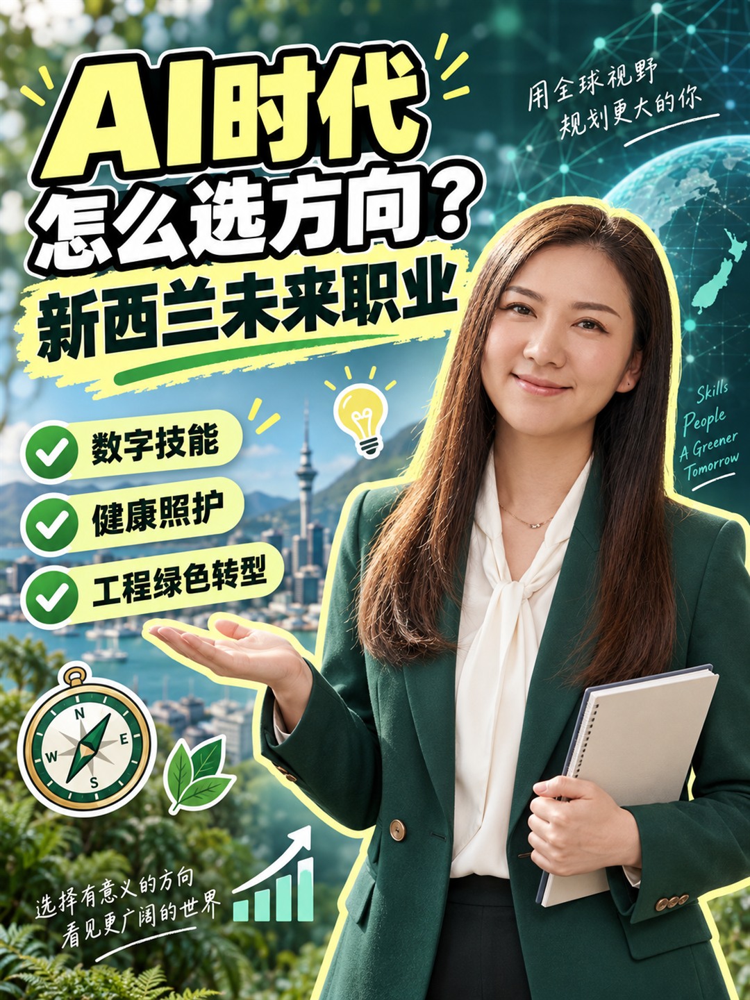 AI 时代怎么选方向?新西兰 10 个值得关注的未来职业赛道