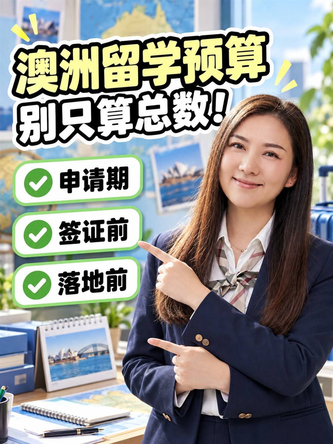 赴澳留学预算按阶段拆：申请、签证、落地前分别核对什么？