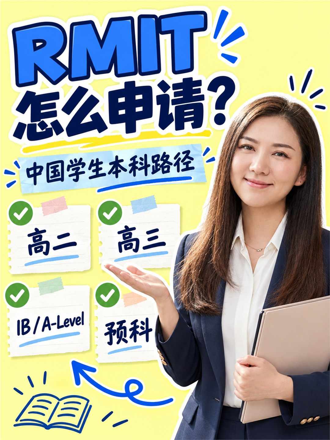 RMIT王牌专业,中国学生怎么申请?高考、IB、A-Level、预科路径一次理清