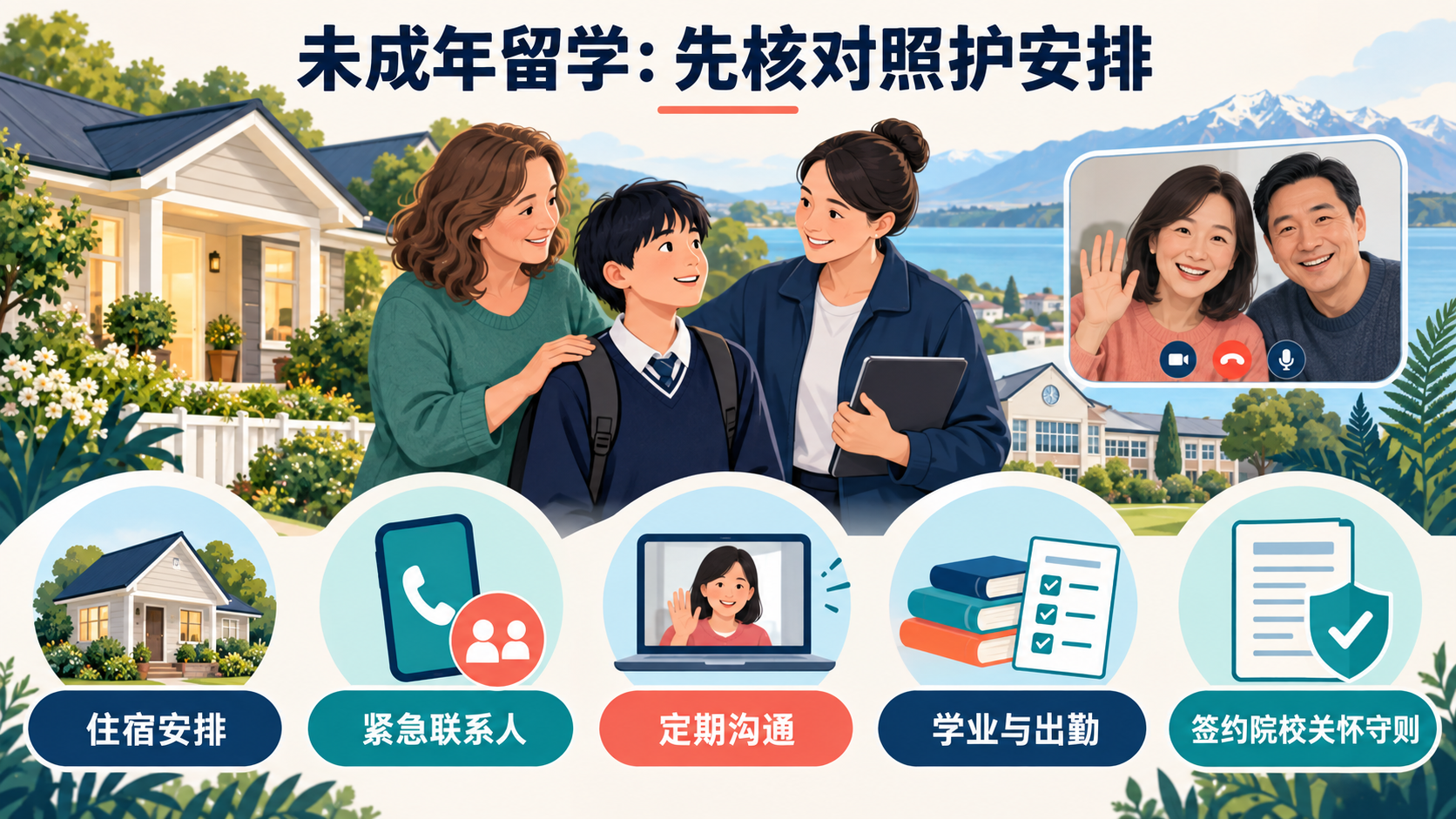 未成年学生照护核查清单