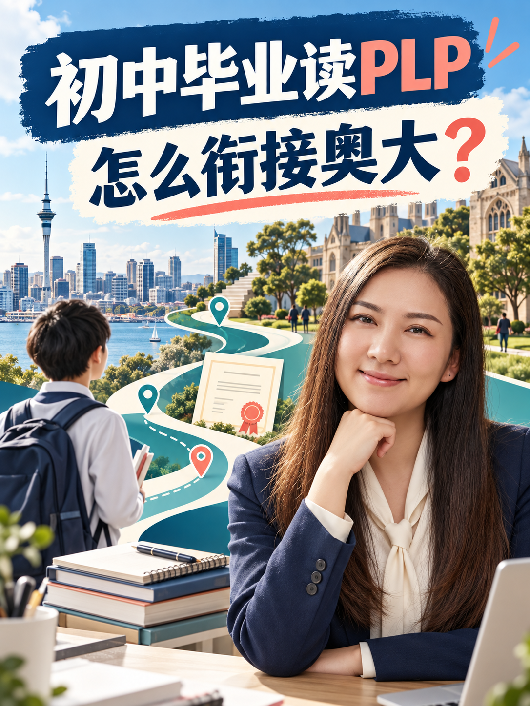初中毕业读 PLP,怎么衔接奥大