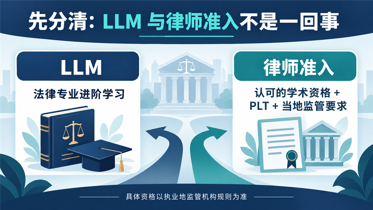 LLM 与律师准入不是一回事