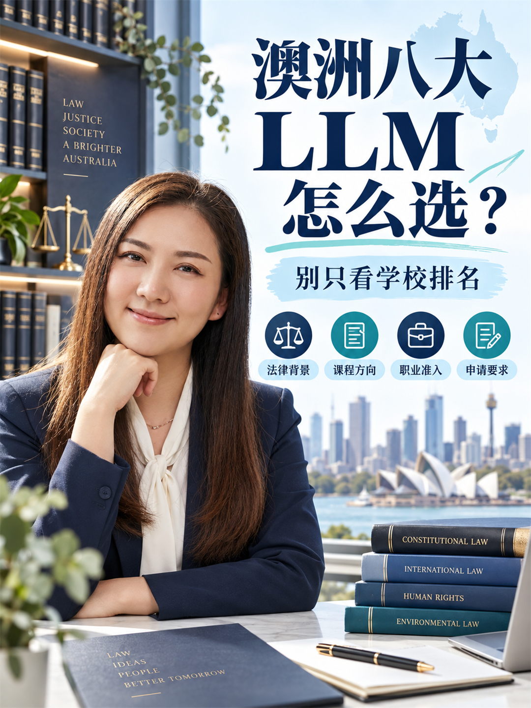 澳洲八大 LLM 怎么选?先分清法律进阶与职业准入