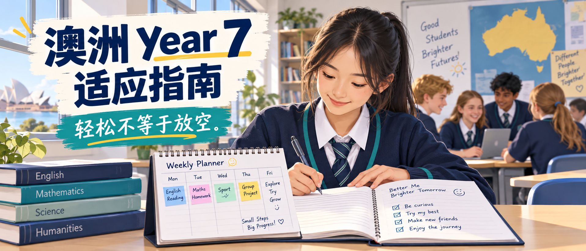 澳洲 Year 7 适应指南