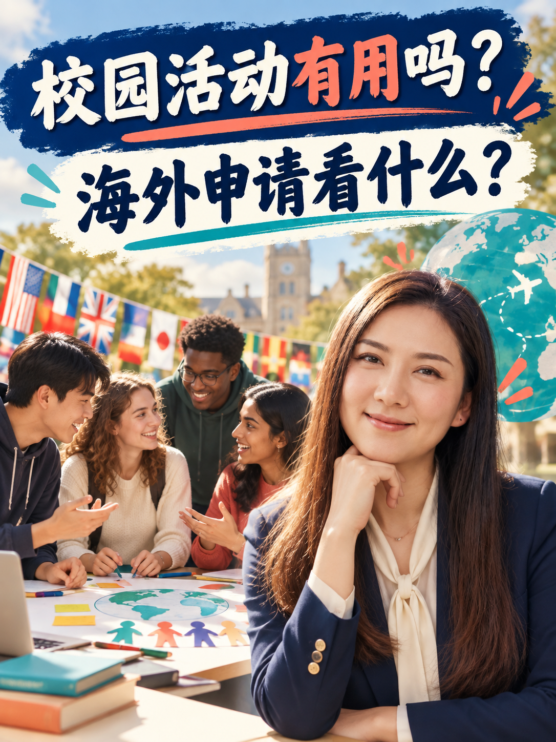 校园活动有用吗，海外申请看什么