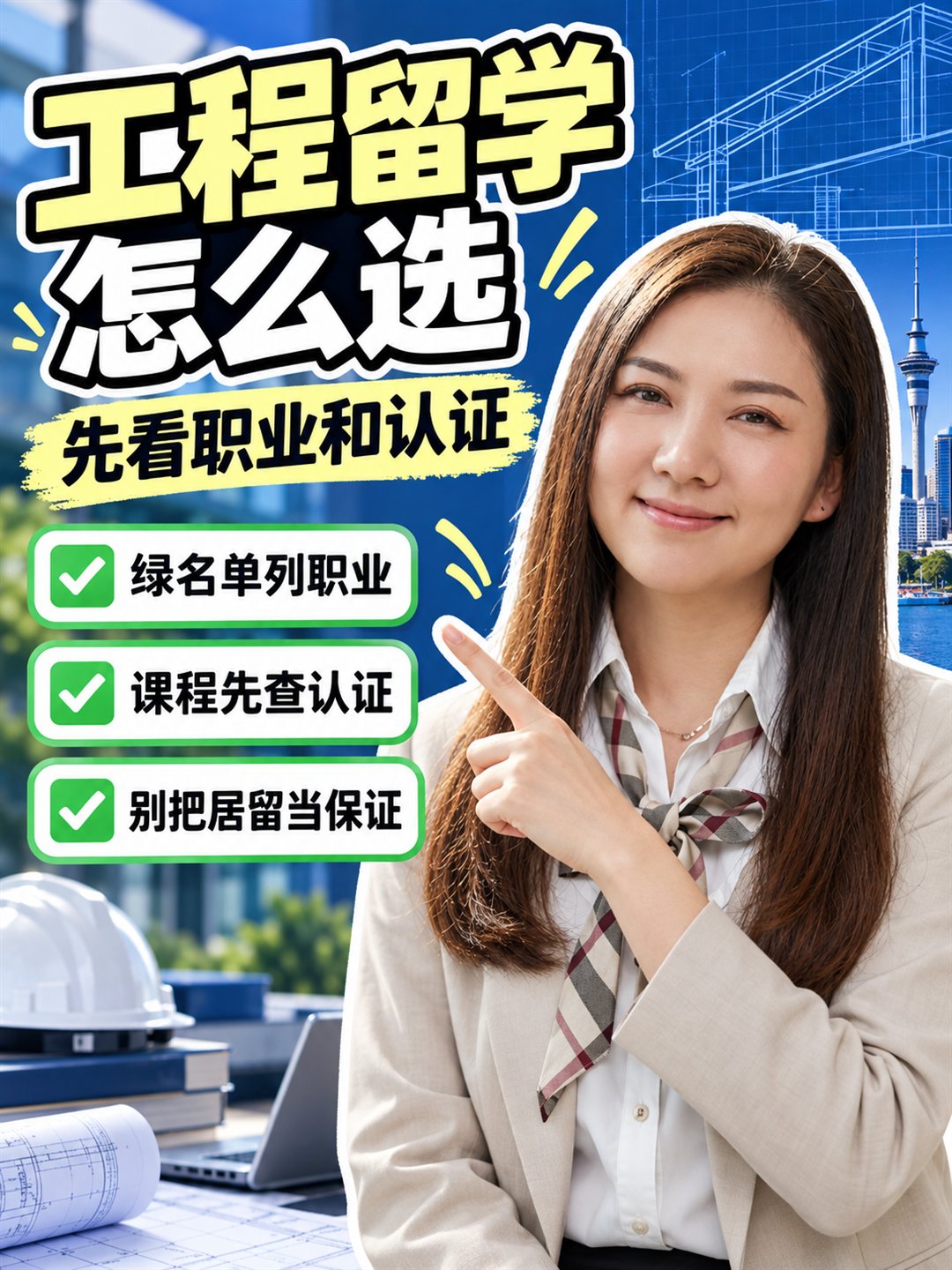 新西兰工程留学与绿名单:先看职业和认证,再选大学