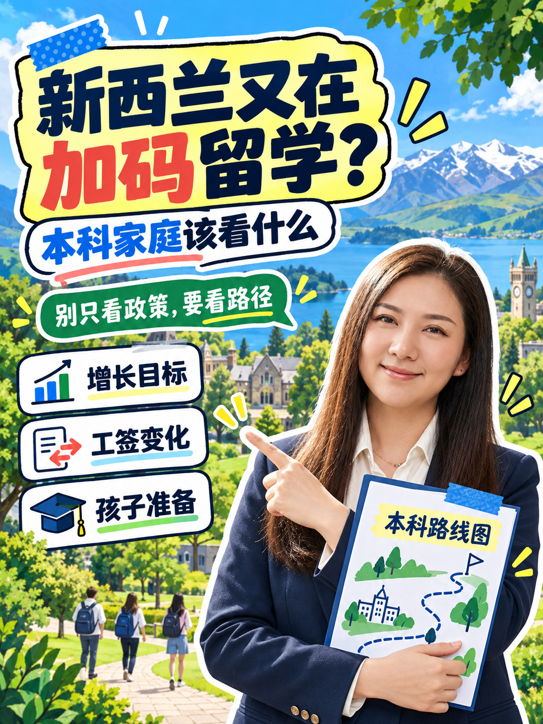 10.5万名国际学生、72亿纽币:新西兰为何重新加码国际教育?