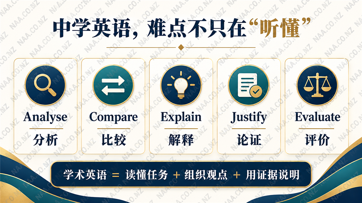 中学课堂:从听懂英语到完成学术任务