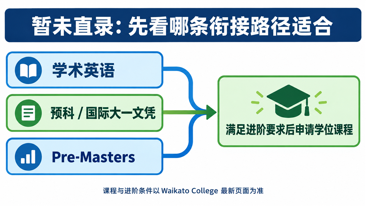 怀卡托大学衔接路径